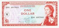 p13m from East Caribbean States: 1 Dollar from 1965